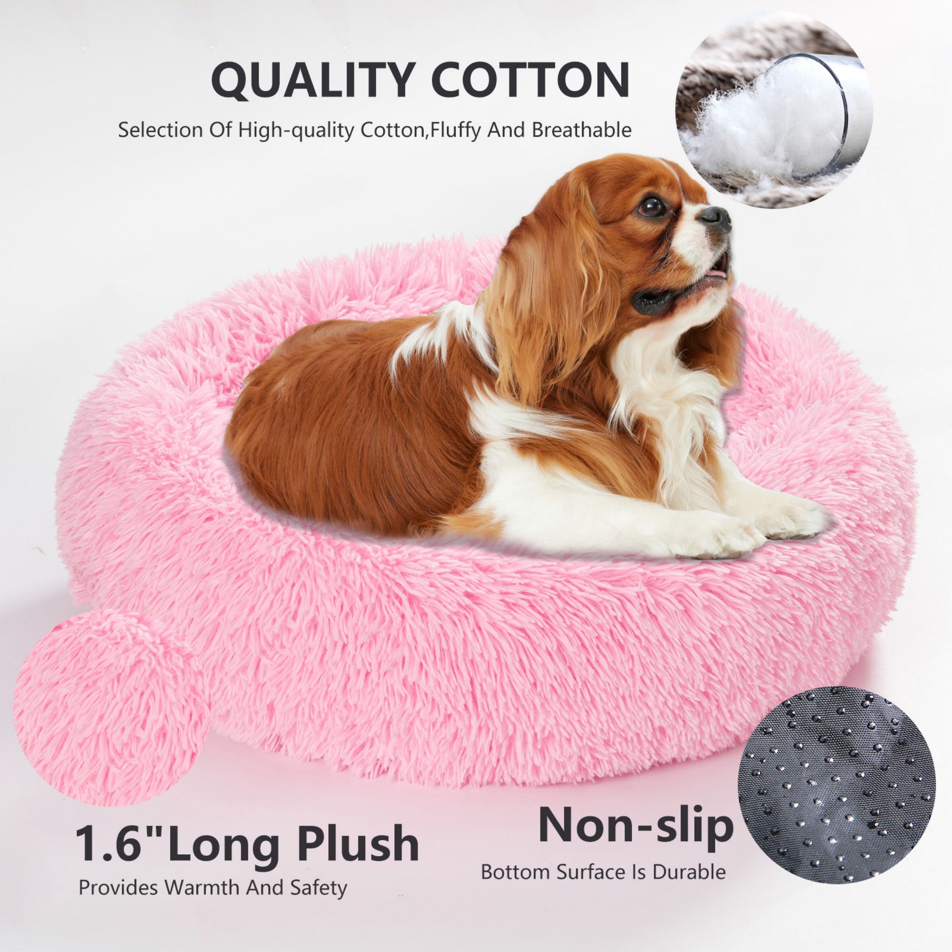 Cama para perro Donut esponjosa y cálida