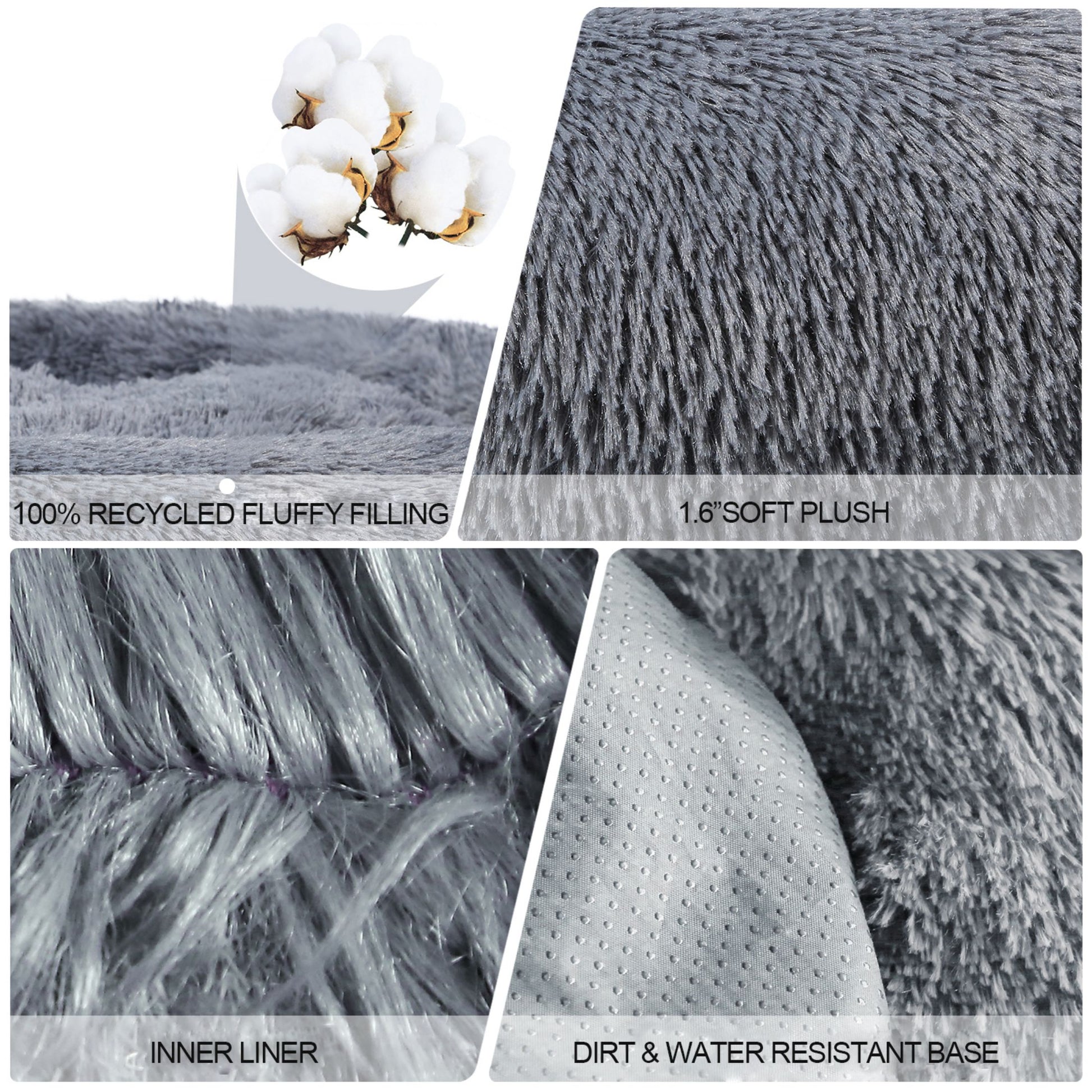 Cama para perro Donut esponjosa y cálida