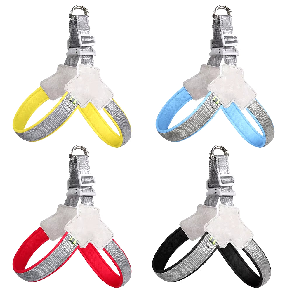 Arnés para perros reflectante, perros pequeños, medianos y gatos, 