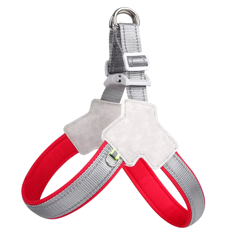 Arnés para perros reflectante, perros pequeños, medianos y gatos, 