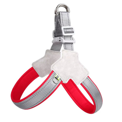 Arnés para perros reflectante, perros pequeños, medianos y gatos, 